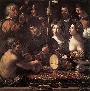 DOSSI, Dosso Witchcraft (Allegory of Hercules) dfg painting